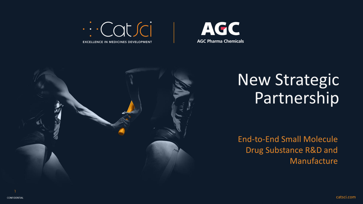 CatSci Ltd and AGC Pharma Chemicals Europe Announce Strategic Partnership CatSci Ltd and AGC Pharma Chemicals Europe Announce Strategic Partnership