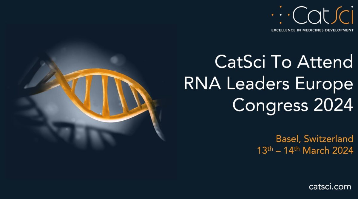 CatSci to Attend RNA Leaders Europe Congress CatSci to Attend RNA Leaders Europe Congress