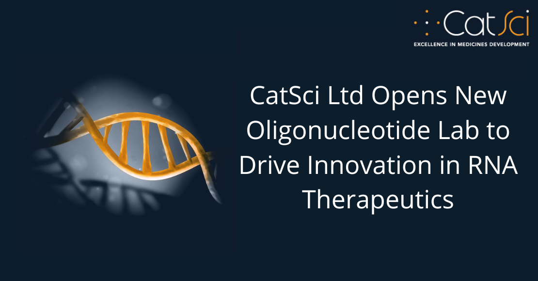 CatSci Ltd Wins SMART Capital Equipment Grant to Open Second Oligonucleotides Lab to Drive Innovation in RNA Therapeutics CatSci Ltd Wins SMART Capital Equipment Grant to Open Second Oligonucleotides Lab to Drive Innovation in RNA Therapeutics