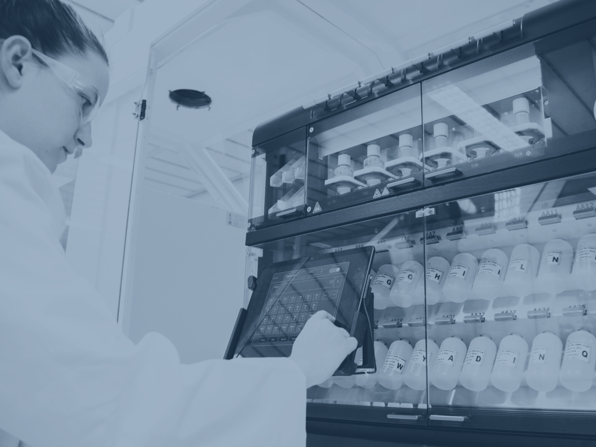 peptide synthesis laboratory