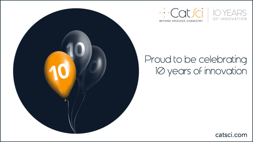 CatSci celebrates its 10th Anniversary with the launch of brand new website