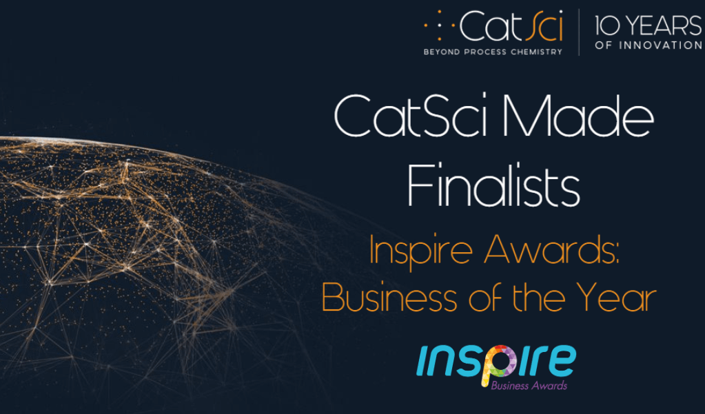 CatSci Finalists in The Inspire Awards’ Business of the Year Award  