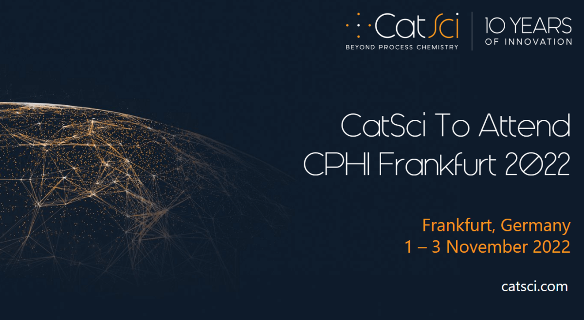 CatSci Attending CPHI Frankfurt 2022