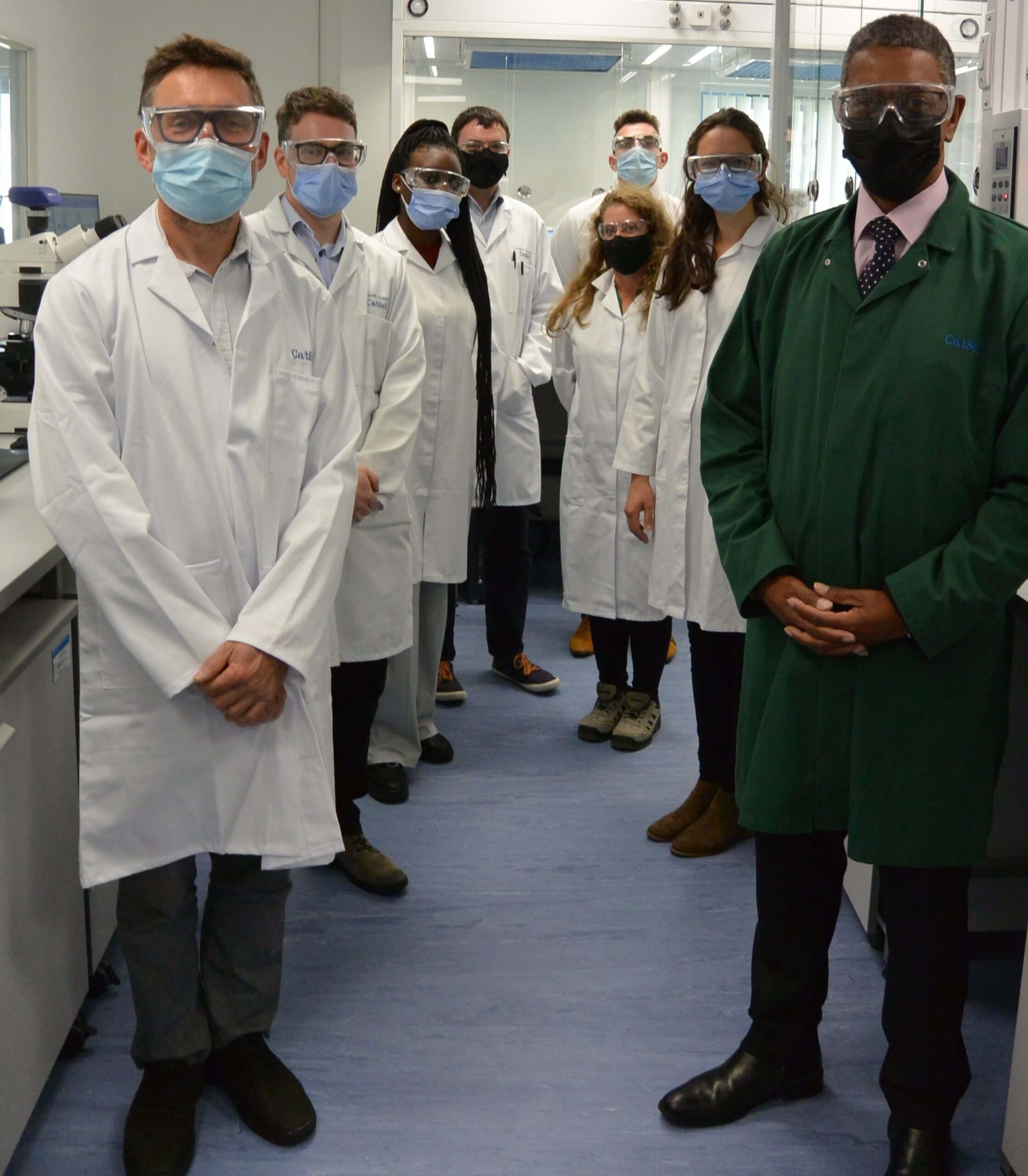 Welsh Science Welsh Minister of Economy opens CatSci’s New Material Science ...