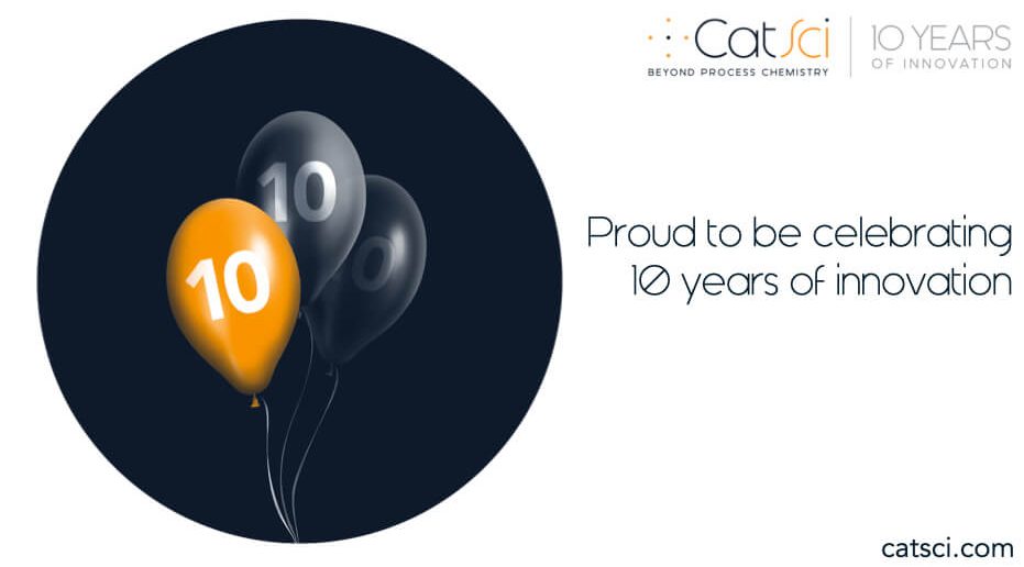 CatSci celebrates its 10th Anniversary with the launch of brand new website