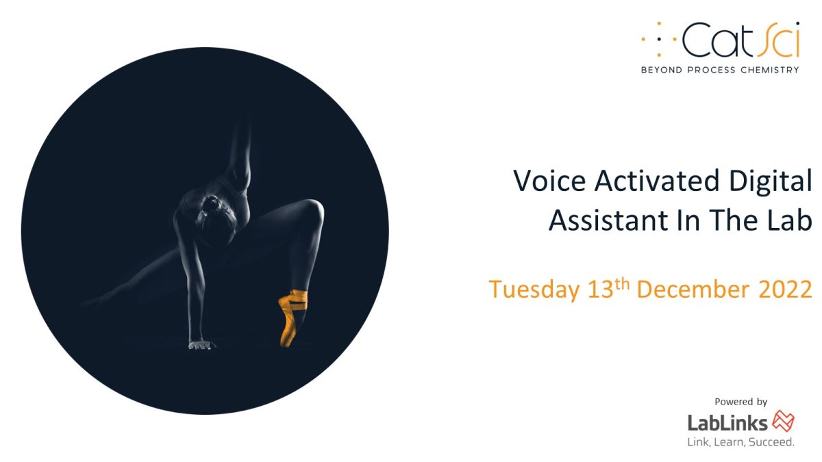 Digital Webinar Series – Voice Activated Digital Assistant In The Lab