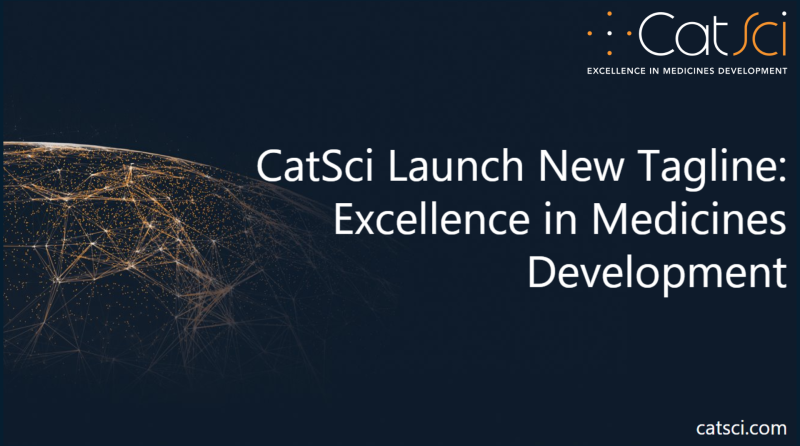 CatSci Launch New Tagline: Excellence In Medicines Development