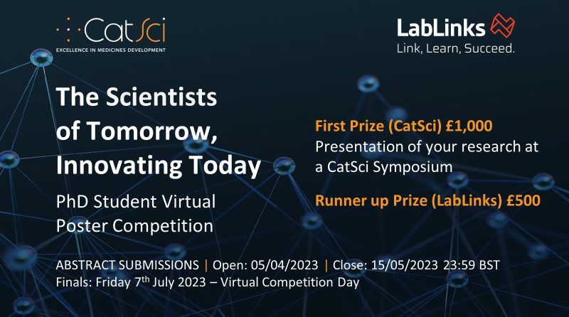CatSci and LabLinks: 2nd Annual Virtual Chemistry Poster Competition
