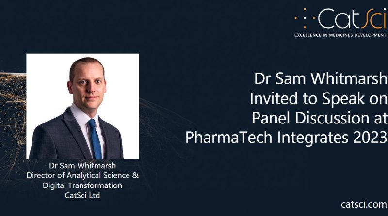 Dr Sam Whitmarsh to Sit on Panel Discussion at PharmaTech Integrates 2023