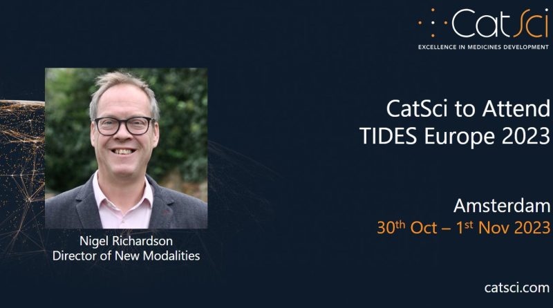 CatSci to Attend TIDES Europe 2023