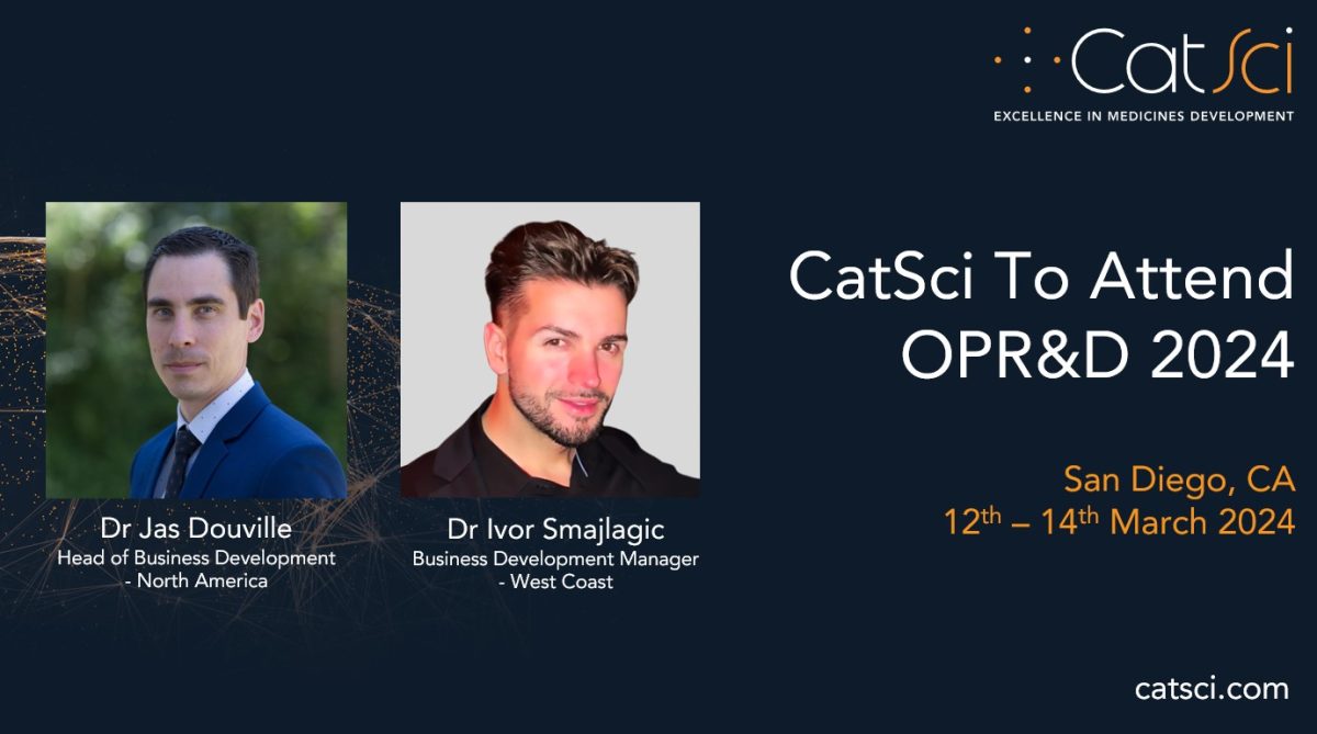 CatSci To Attend OPR&D 2024