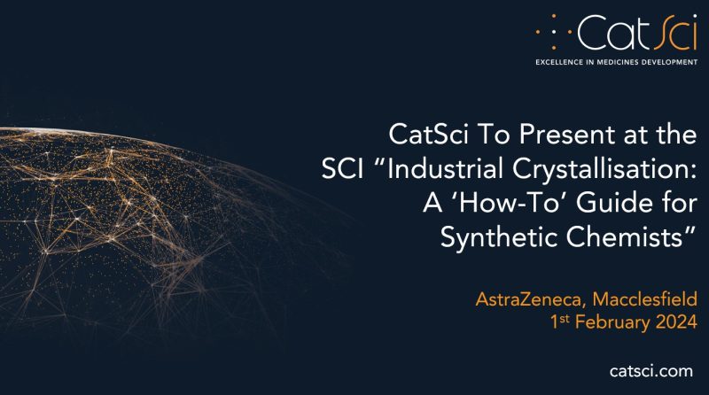 CatSci to Present at SCI Industrial Crystallisation Workshop