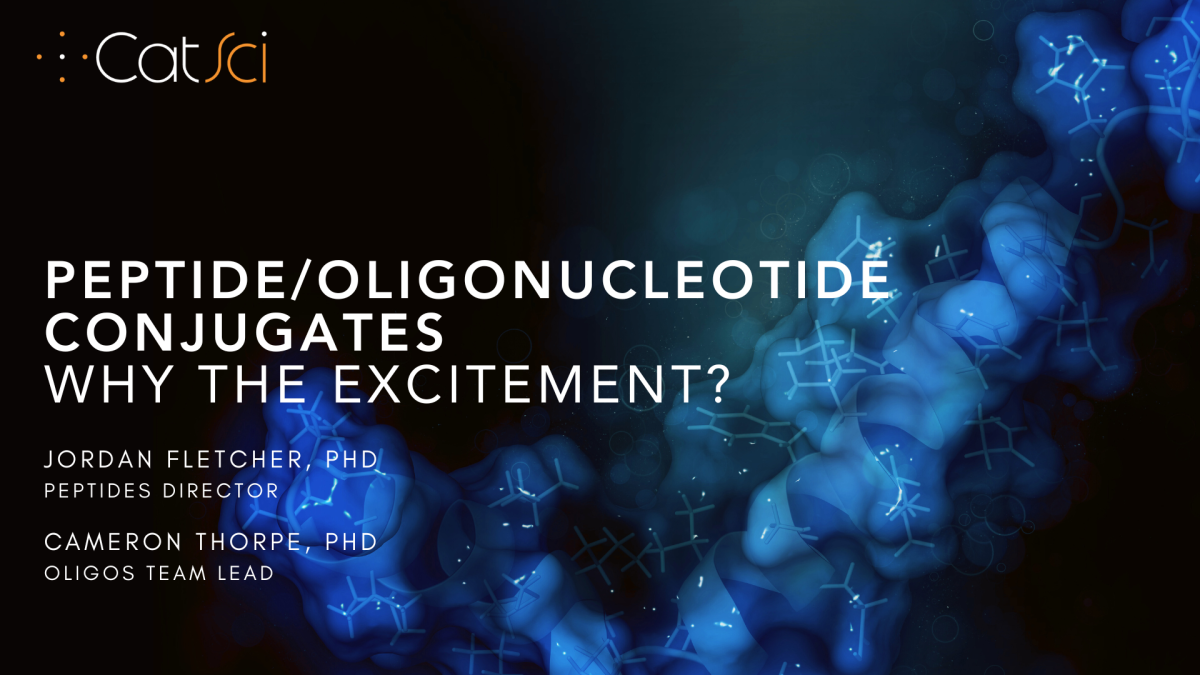 Peptide Oligonucleotide Conjugates – Why the Excitement?